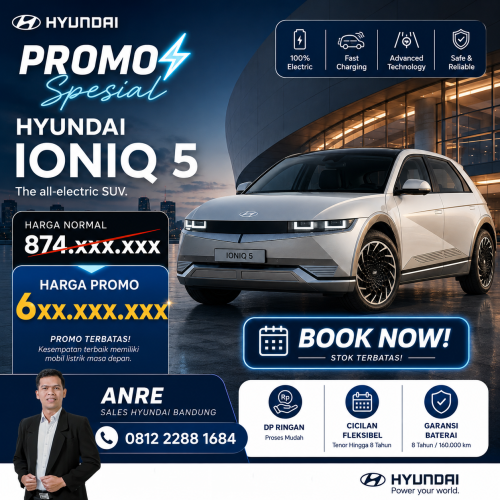 Hyundai Ioniq 5 Diskon Ratusan Juta